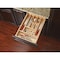 Rev-A-Shelf Drawer Insert, Maple Wood, Natural Maple, 14.63 in W, 2.38 in H, 22 in D 4WCT-1SH - alternate 8